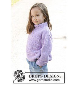 Little Lily Sweater gemaakt van Rondbreinaald nr 3,5