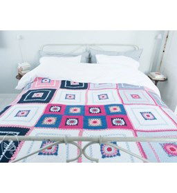 Deken gemaakt van Handwerk accesoires