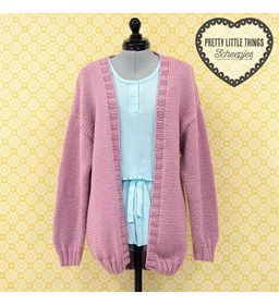 Damesvest Lazy Sunday gemaakt van Scheepjes Chunky Monkey