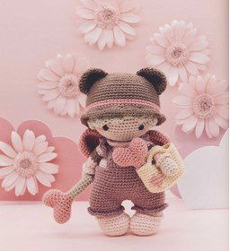 Gehaakte dierenelfje gemaakt van Phildar Phil Coton 3