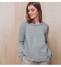 Dames trui gemaakt van Phildar Phil merinos 3,5