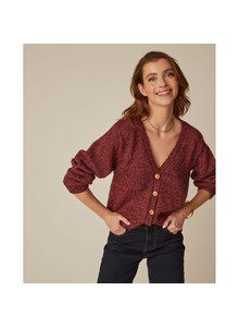 Damesvest met knoopsluiting