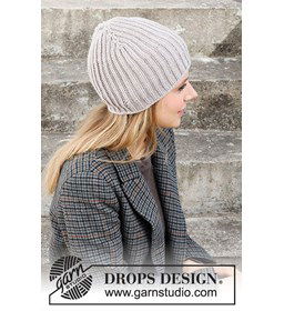 Damesmuts gemaakt van Drops Big Merino