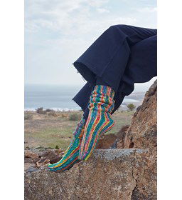 Sokken in ribbelsteek