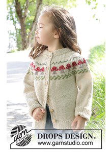 Kindervest met herfstpatroon