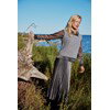spencer Ellie met verticaal rib patroon gemaakt van Lang Yarns Cashmere Extra Lace
