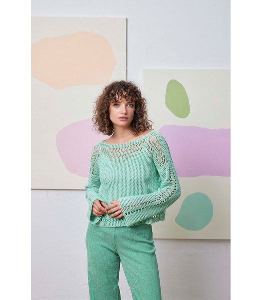 Haakpatroon Damestrui Aliza met opensteekpatroon