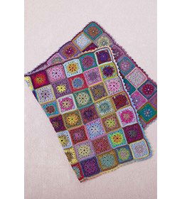 Deken gemaakt van Lang Yarns Mille colori baby