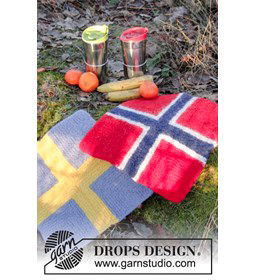 Zitting gemaakt van Drops Snow - Eskimo