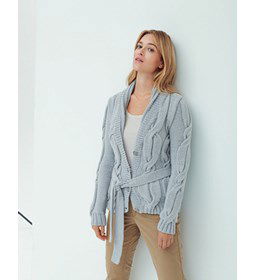 Vest gemaakt van Phildar Phil merinos 6