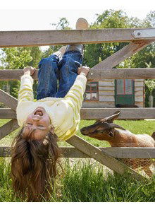 Kindertrui met raglanmouwen
