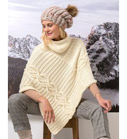 Poncho gemaakt van Phildar Phil Partner 6