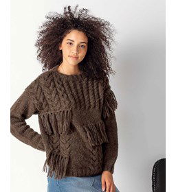 Dames trui gemaakt van Phildar Phil Air Perou