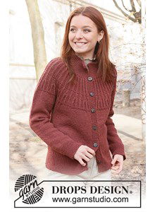 Damesvest met ronde pas