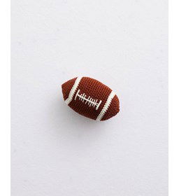 Rugbybal gemaakt van Phildar Phil Coton 4