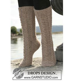 Sokken gemaakt van Drops Alpaca