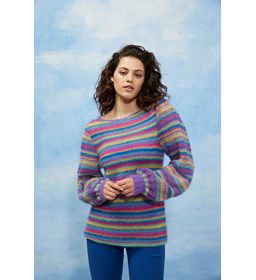 Damestrui met ballonmouwen gemaakt van Lang Yarns Lace