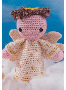 Engel met bruine haren