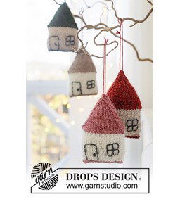 Merry Village gemaakt van Drops Alpaca