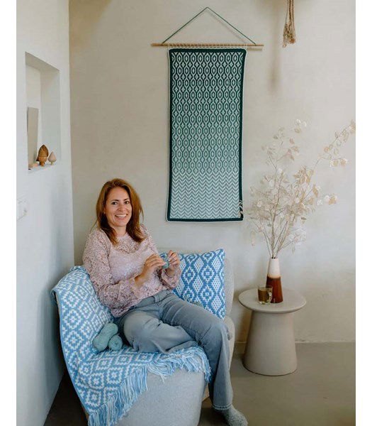 Haakpatroon Malachiet wandhanger