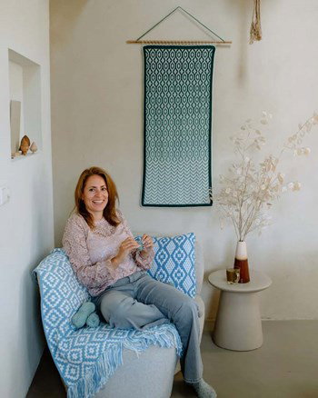 Malachiet wandhanger