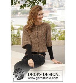 Gebreid vest  gemaakt van knopen