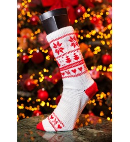kerstsokken Christmas with Love gemaakt van Lang Yarns Jawoll