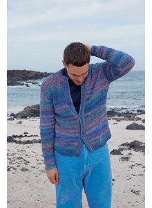 Herenvest in blokpatroon