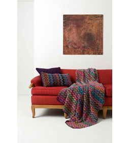 Deken gemaakt van Lang Yarns Mille colori baby