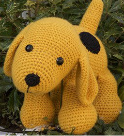 Hond gemaakt van Phildar Phil Partner 6