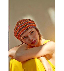 Trendy muts gemaakt van Lang Yarns Artsy