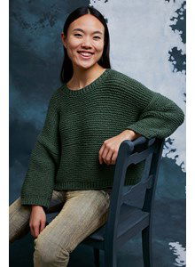 Rechte en wijde damestrui