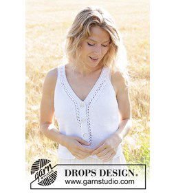 Parelkoorden Top gemaakt van Drops Cotton Light