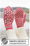 Breipatroon Festive Nordic Mittens van andere kant