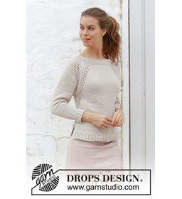 Trui gemaakt van Drops Cotton Light