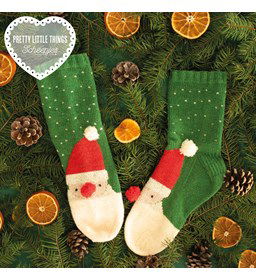 Kerstsokken gemaakt van Scheepjes metropolis