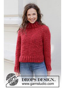 Damestrui met hoge kraag