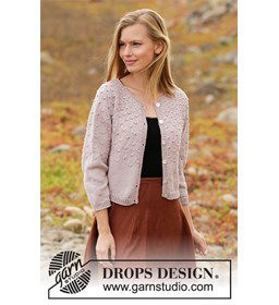 Damesvest gemaakt van Drops Muskat