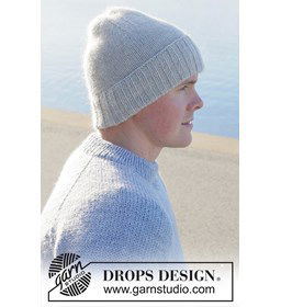 Arctic Glow Hat gemaakt van Drops Lima