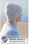 Breipatroon Arctic Glow Hat van andere kant