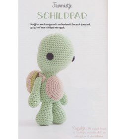 Knuffel Schildpad gemaakt van Scheepjes Softfun