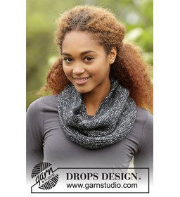 Colsjaal gemaakt van Drops Kid Silk