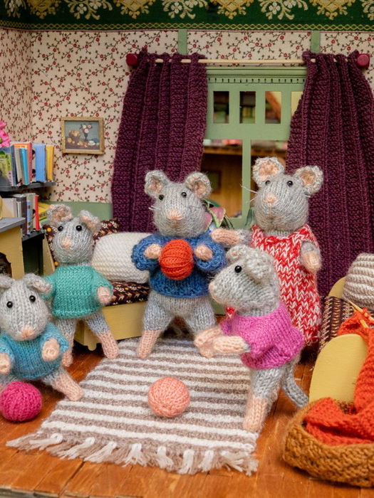 Breipatroon van een gezellige ....