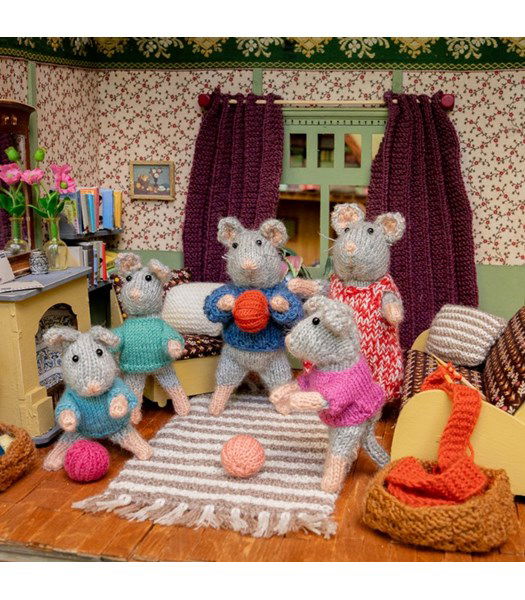 Breipatroon De muizenhuis familie