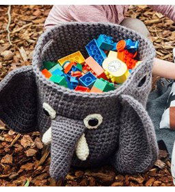 Olifanten mand gemaakt van Durable Cosy