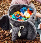 Haakpatroon Olifanten mand