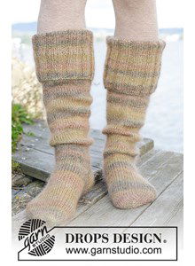 Damessokken met rand