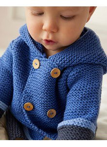 Babyjasje met capuchon