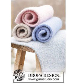 gevilte zitmat van zachte wol gemaakt van Breinaalden