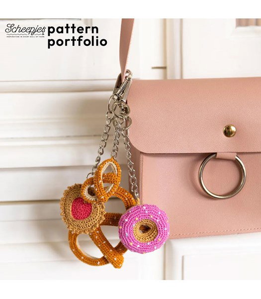 Haakpatroon Crispy Cookie Bag Charms